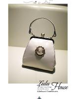 มาใหม่ พร้อมส่ง กระเป๋า Luluhouse รุ่น L89-01W14  กระเป๋าสไตล์เกาหลี สีขาว Elegant white สวยมากค่ะ